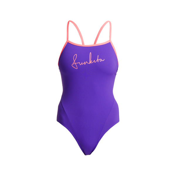 One Piece ECO Single Strap Purple Punch