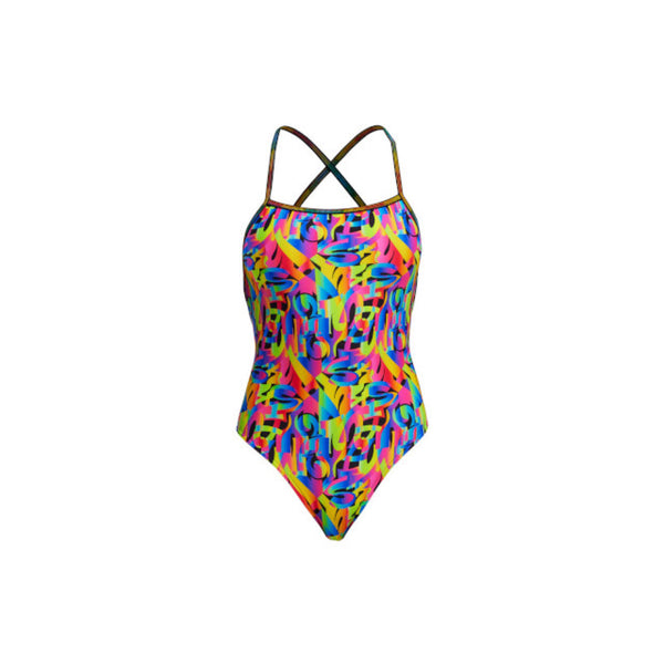 Badeanzug ECO Strapped In Colour Funk