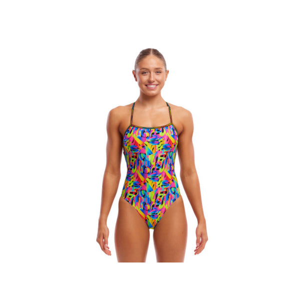 Badeanzug ECO Strapped In Colour Funk