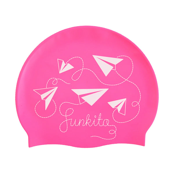 Badekappe Silicon Cap Paper Pink