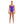 One Piece ECO Single Strap Purple Punch