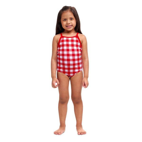 One Piece ECO Printed Red Checker