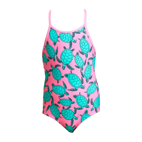 Badeanzug Printed Paddling Pink