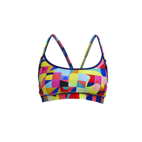 ECO Sports Swim Bikini Top On The Grid