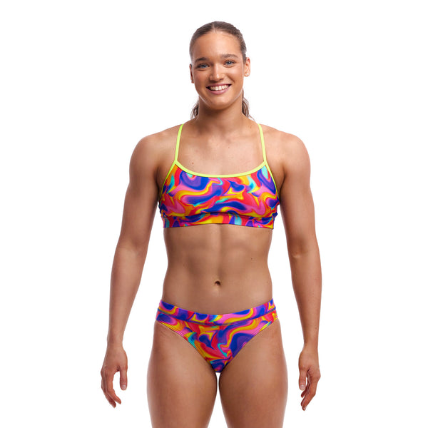 Bikinioberteil ECO Swim Crop Summer Swirl