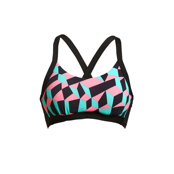 Hold Steady Swim Bikini Top Step Up