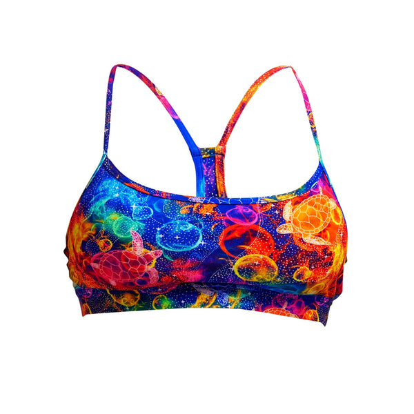 Bikinioberteil Swim Crop Top Ocean Galaxy