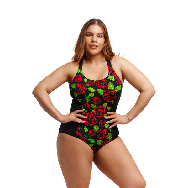 One Piece ECO Brace Me Back Black Rose