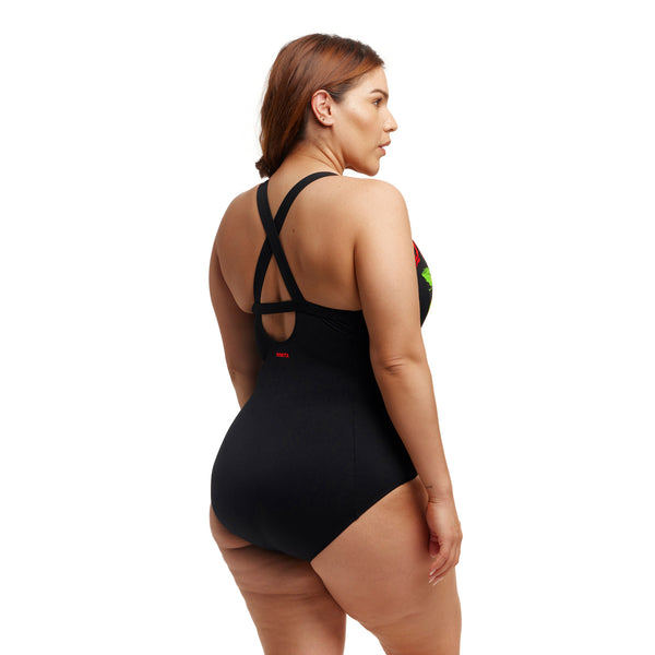 One Piece ECO Brace Me Back Black Rose