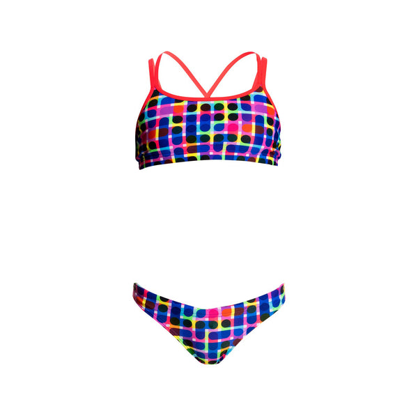 Bikini Set Criss Cross Inked