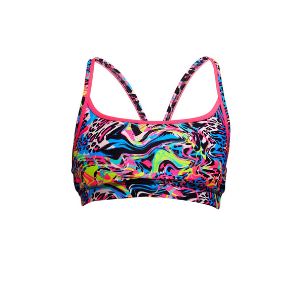 Bikinioberteil Sports Top Lolly Leopard