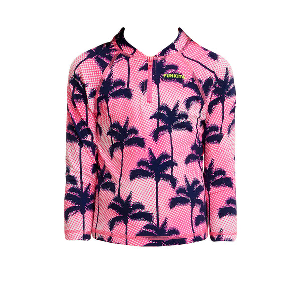 Sonnenschutz Oberteil Zippy Rash Vest Pop Palms