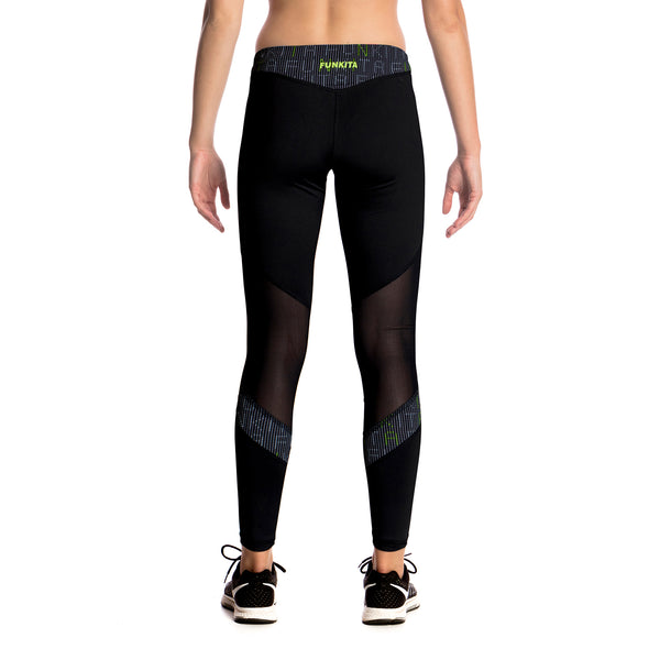 Sportleggins Meshed Up 7/8 Tights Binary Babe