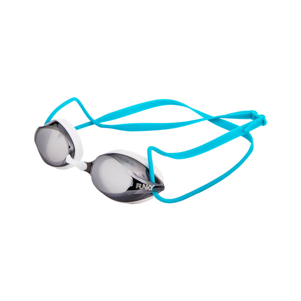 Schwimmbrille Training Machine Mirrored White Wash