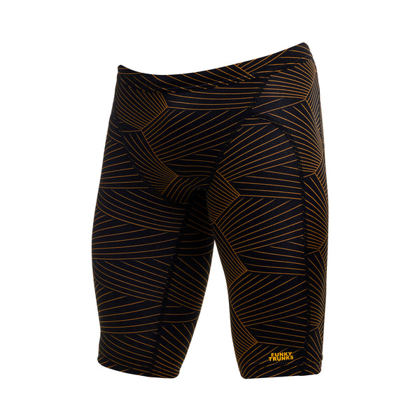 Swim Trunks Training Jammer Gold Weaver