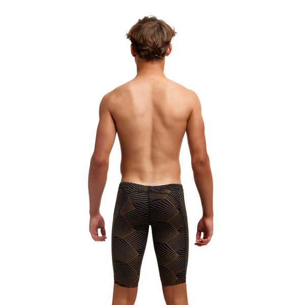 Swim Trunks Training Jammer Gold Weaver