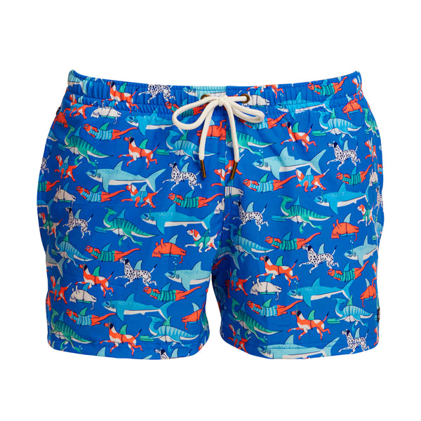 Badeshorts Shorty Shorts Fin Swimming