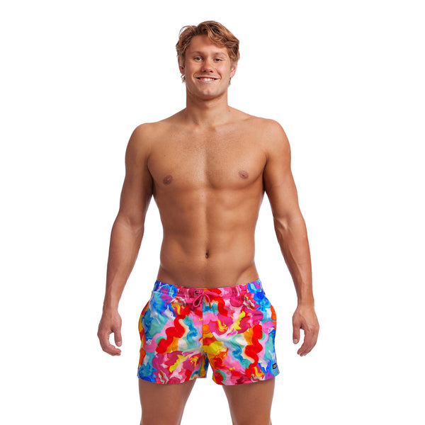 Badeshorts Shorty Shorts Messy Monet