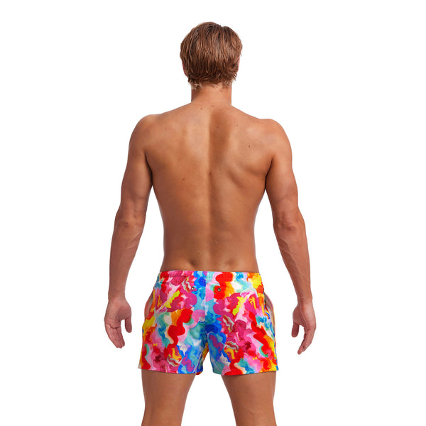 Badeshorts Shorty Shorts Messy Monet