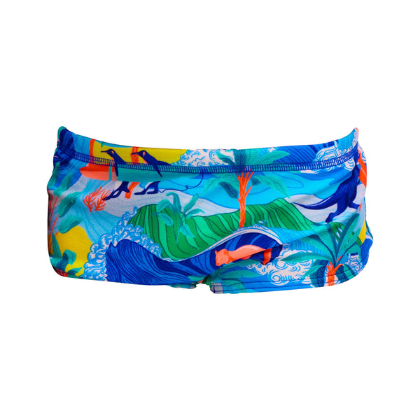 Badehose Printed Trunk Duuude