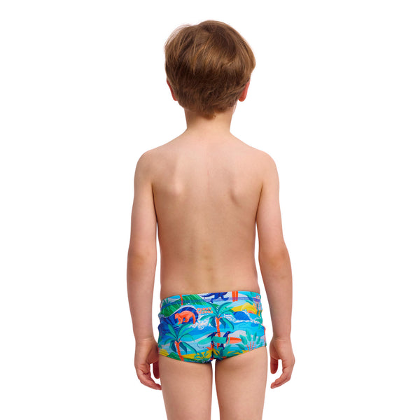 Badehose Printed Trunk Duuude