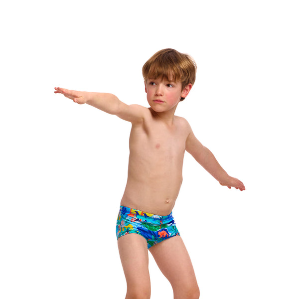 Badehose Printed Trunk Duuude