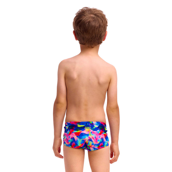 Badehose Printed Trunk Wet Wave