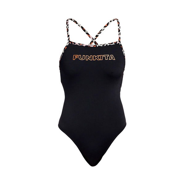 Badeanzug ECO Strapped In Zoo Night Life