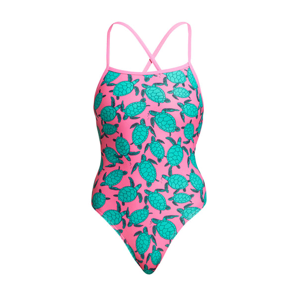 One Piece Strapped In Paddling Pink