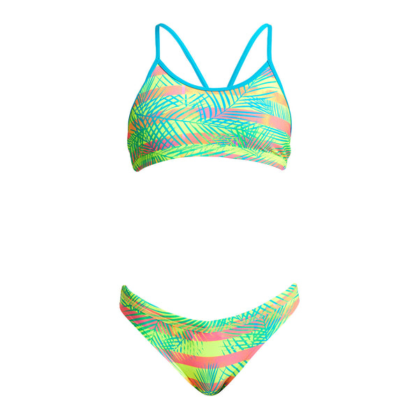 Bikini Set Racerback Palm Free