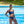 Bikinihose Sports Blue Mist