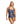One Piece Ruched Panelled Gum Shy