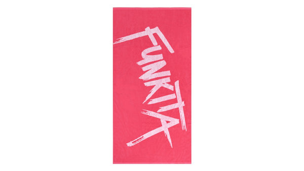 Towel Cotton Jacquard Tagged Pink