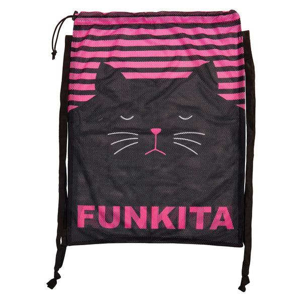 Backpack Mesh Gear Crazy Cat
