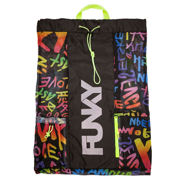 Backpack Mesh Gear Up Love Funky