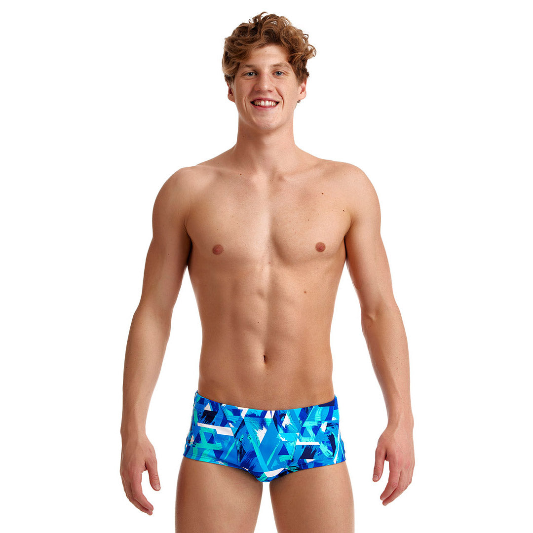Funky Trunks Badehose Classic Bashed Blue – Way Funky Deutschland