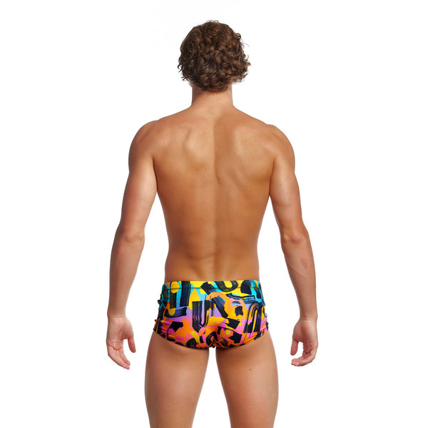 Badehose Plain Front Smooth Stroke